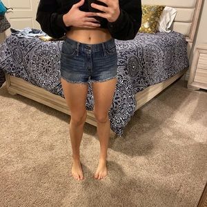 Hollister denim shorts